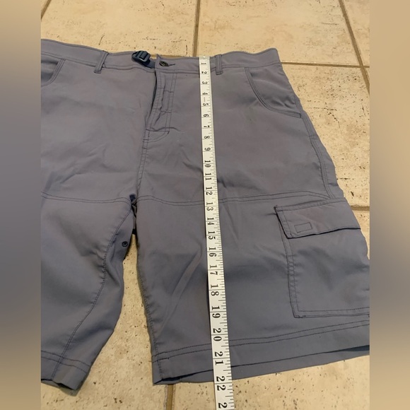 💜 Gerry Men's Grey/Blue Cargo Shorts - Size 38 - Picture 9 of 9